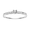 Gemminded Sterling Silver 1/6 Carat T.W. Diamond Promise Ring -Gemminded Jewelry 2312440