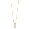 Gemminded Gold Over Silver Lab-Created Opal Pendant Necklace -Gemminded Jewelry 3739002