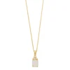 Gemminded Gold Over Silver Lab-Created Opal Pendant Necklace -Gemminded Jewelry 3739204