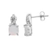 Gemminded Sterling Silver Lab-Created White Opal & Diamond Accent Earrings 2 Gemminded Sterling Silver Lab-Created White Opal & Diamond Accent Earrings -Gemminded Jewelry 4403457