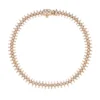 Gemminded 10k Gold 1 1/6 Carat T.W. Diamond Spike Bracelet -Gemminded Jewelry 4540853 10k Rose Gold