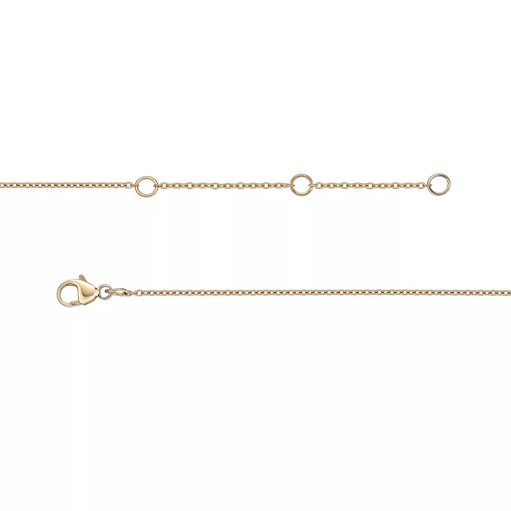 Gemminded 18k Gold Over Sterling Silver 1/4 Carat T.W. Diamond Y-Necklace 5 Gemminded 18k Gold Over Sterling Silver 1/4 Carat T.W. Diamond Y-Necklace - Image 3