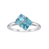 Gemminded Sterling Silver & Blue Topaz Ring 2 Gemminded Sterling Silver & Blue Topaz Ring -Gemminded Jewelry 4849179